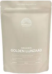 Mattisson Healthstyle Organic Golden Flaxseed, 500 g