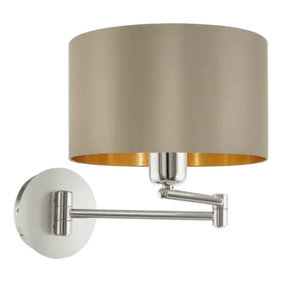 Lampa perete MASERLO satin nickel 220-240V,50/60Hz IP20