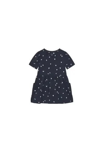 Rochie fete 13238062 - Bumbac/Elastan - Bleumarin - Bleumarin