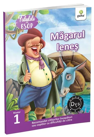 Măgarul leneș - Paperback brosat - Esop
