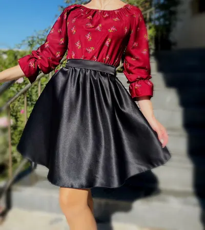 Rochie Traditionala stilizata Camelia