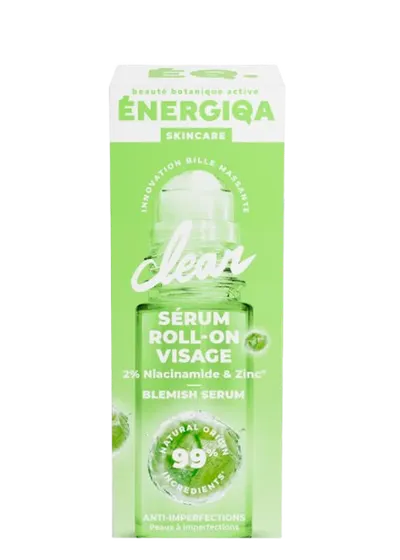 Ser roll-on pentru fata cu niacinamide si zinc, 30ml, Energie Fruit