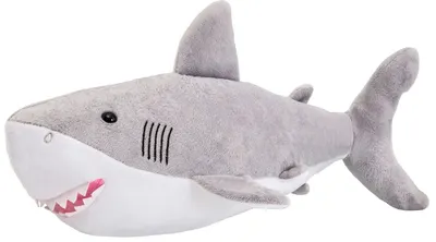 Jucărie de pluș Wild Planet - Mare rechin alb, 36 cm
