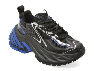 Pantofi sport GRYXX negri, 66622, din material textil