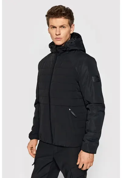 Jacheta de puf pentru barbati K10K109420 - Negru