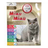 Asternut Pisici MIAU MIAU Silicat Clumping 5L 5l