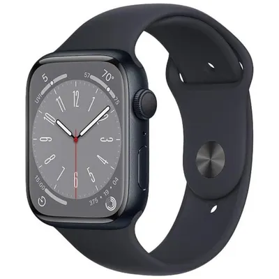 Apple Watch Series 8 2022, GPS, Aluminium 41mm N/A Midnight Excelent