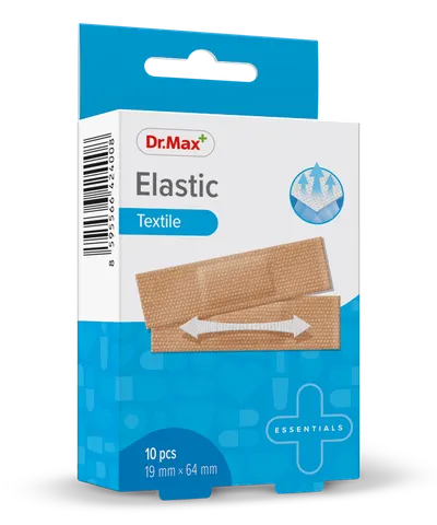 Dr. Max Plasture elastic 19 x 64mm, 10 bucati