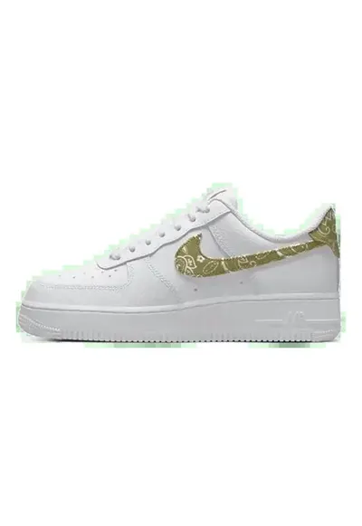 Pantofi sport barbati Air Force 1 Low - alb - accente subtile - piele