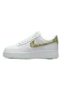 Pantofi sport barbati Air Force 1 Low - alb - accente subtile - piele