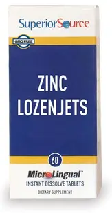 Zinc + Vitamina C, 60 comprimate sublinguale, Superior Source