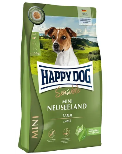 HAPPY DOG Sensible Mini New Zealand miel hrană uscată pentru câini sensibili 4kg