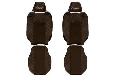 Huse scaun compatibile cu Renault T tetiere ajustabile după 01.2014-04.2021, Maro