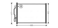 Condensator climatizare potrivit MERCEDES S (C216), S (W221, V221) 2.2D-6.2 10.05-12.13