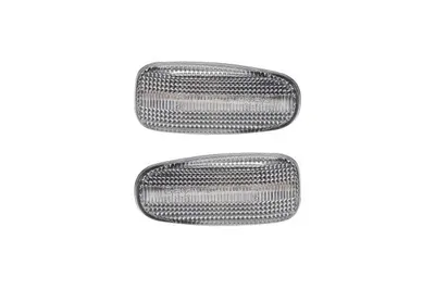Semnalizator lampa lateral stanga/dreapta transparent, LED, dinamic potrivit MERCEDES 124 A124, 124 C124, 124 T-MODEL S124, 124 W124, 190 W201, C