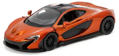 Mașinuță de metal Kinsmart - McLaren P1, 1:36, portocaliu