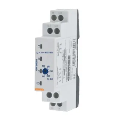 Undervoltage Monitoring Relay - 3 Phase Ac Electrical System - 230/400v Ac - 1 Modul