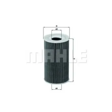 Filtru ulei MAHLE ORIGINAL OX 128 1D