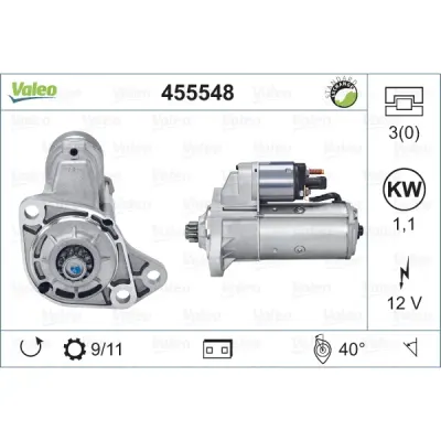 Starter VALEO 455548