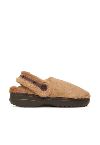 Papuci dama Milk Chocolate 2JJ - Classic - culoare maro - tesatura