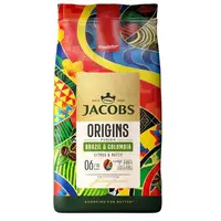 Cafea boabe Jacobs Origins Brazil & Colombia, 1 kg Engros