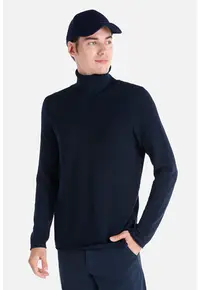 Pulover De Barbati Albastru Marin Regular Fit - Ocean Blue