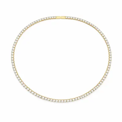 Colier Tennis Placat cu Aur 18k
