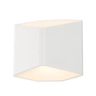 Corp iluminat de perete, aplica, lumini CARISO de perete, lumina de perete alb, LED-uri, 3000K, alb, 11 W