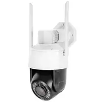 Camera Wi-Fi PTZ de exterior Kruger&Matz KM2215, 5MP, zoom optic 20x, IP66, IR 10m, microfon si difuzor, slot microSD