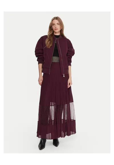 Fusta maxi - violet - femei