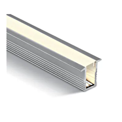 Alu recessed profil ptr.5mm strips+PC opal capac 2m