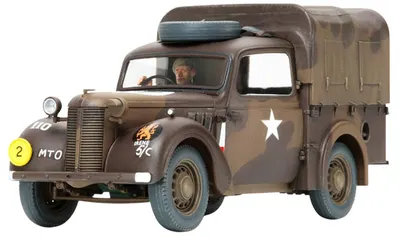 Model de asamblare TAMIYA Modern: Mașini - British Light Utility