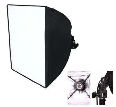 Softbox 50x70cm cu fasung E27 incorporat - Default Title