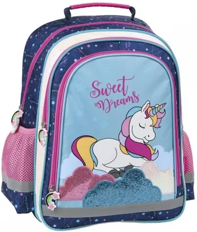 Ghiozdan școlar Derform - Sweet Dreams, cu 2 compartimente