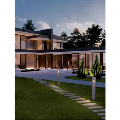Pitic NODINO Gray Cement Gray Cement LED 6 Wat 220-240 Volt 197Lm3000K IP65