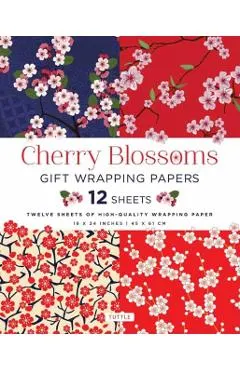 Cherry Blossoms Gift Wrapping Papers