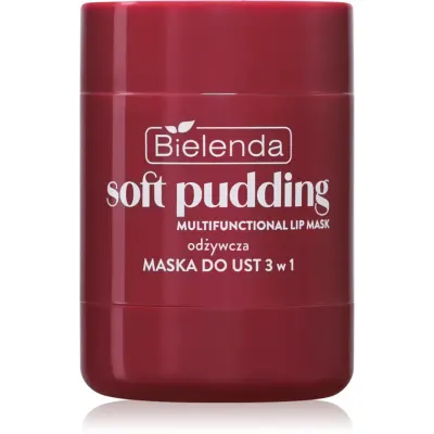 Bielenda Soft Pudding masca pentru regenerare de buze Very Cherry 12 g