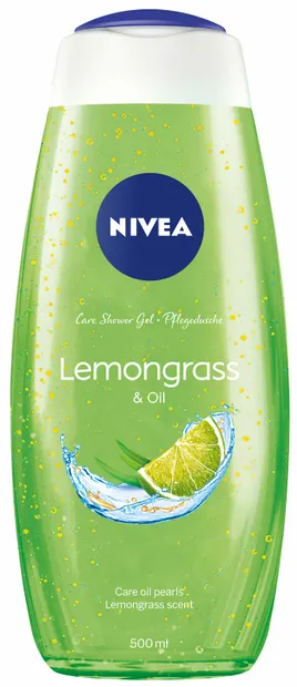 Nivea Gel de duș Lemongrass & Oil, 500 ml