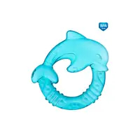 Inel gigival cu apa Canpol - Delfin, albastru