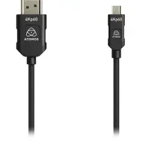 ATOMOS Cablu Mini HDMI la Full HDMI 4K60p 45 cm - Default Title