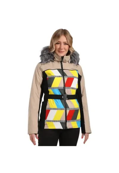 Geaca ski sau snowboard Clair - Bej