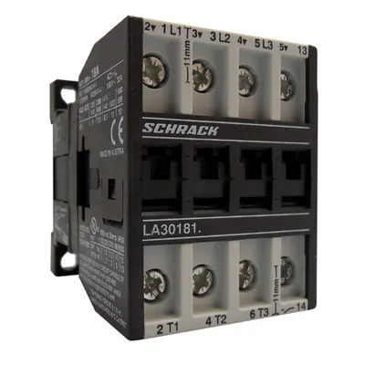 Contactor 3-poli, 7,5kW/18A AC3, 32A AC1,1ND, 24VAC