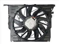 Ventilator radiator (cu carcasa) potrivit BMW 5 (F10), 5 (F11), 5 GRAN TURISMO (F07), 6 (F12), 6 (F13), 6 GRAN COUPE (F06), 7 (F01, F02, F03, F04) 3.0 3.0D 3.0H 02.08-10.18