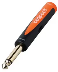 Adaptor Bespeco - SLAD200, 6,3 mm - 3,5 mm, negru/portocaliu