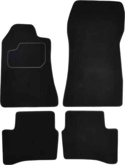 Covorase auto (set, velur, 4 bucati, culoare negru) MERCEDES CLK (C208) intre 1997-2002