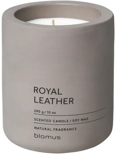 Lumânare parfumată Blomus Fraga - L, Royal Leather, Satellite