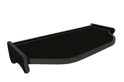 Masa centrala bord camion compatibila cu DAF LF (01.2001-12.2013), Negru cu cusatura gri