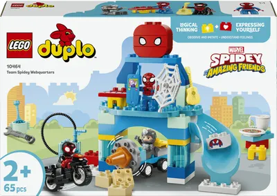 Constructor LEGO Duplo - Cartierul general al echipei lui Spidey (10464)