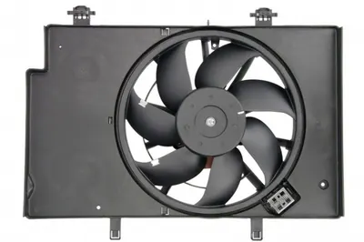 Ventilator radiator (cu carcasa) potrivit FORD B-MAX, ECOSPORT, FIESTA V, FIESTA VI 1.25-1.6D 04.07