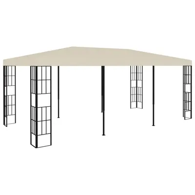 vidaXL Pavilion, crem, 3 x 6 m